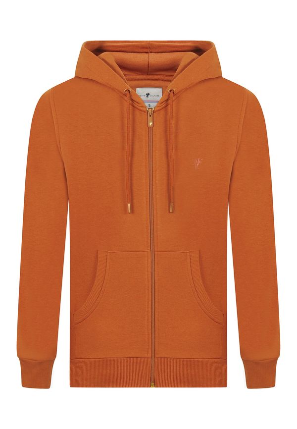 DENIM CULTURE DENIM CULTURE Gornji dio trenirke 'PEDRO'  narančasta