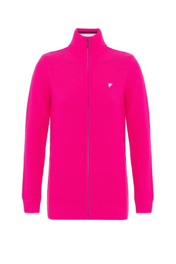 DENIM CULTURE DENIM CULTURE Kardigan 'Aileen'  neonsko roza