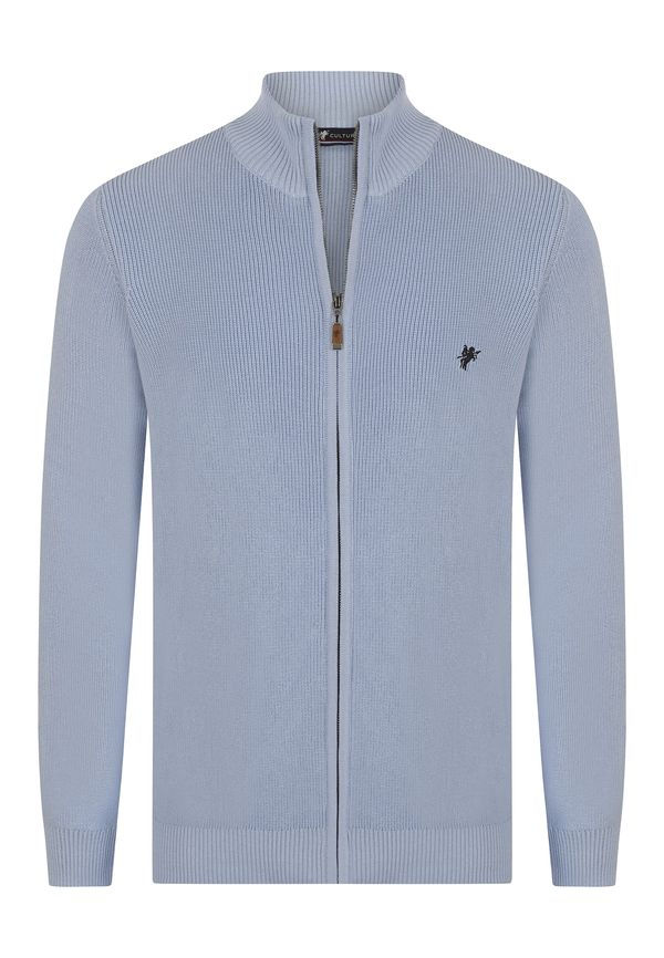 DENIM CULTURE DENIM CULTURE Kardigan 'BRANDON'  svijetloplava