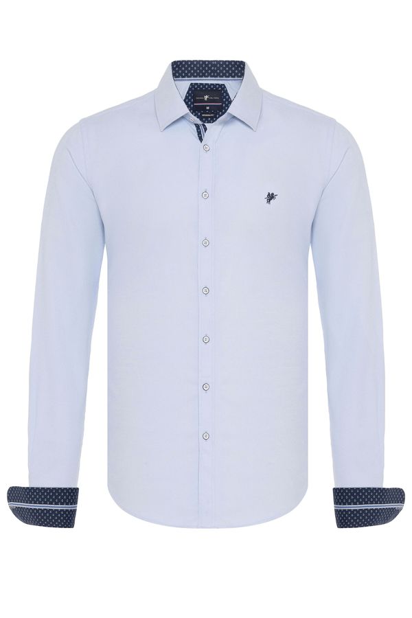 DENIM CULTURE DENIM CULTURE Košulja 'Arne'  mornarsko plava / svijetloplava