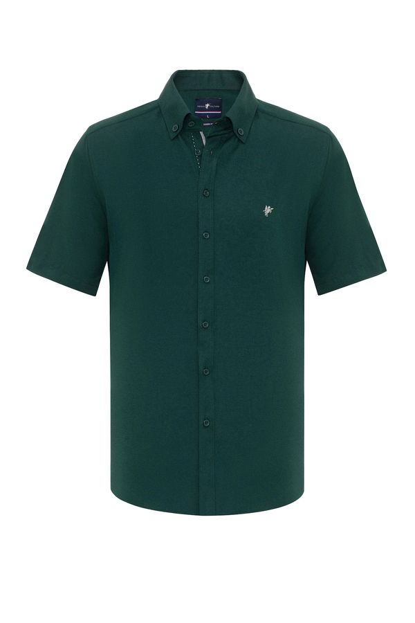 DENIM CULTURE DENIM CULTURE Košulja 'Aubrey'  zelena