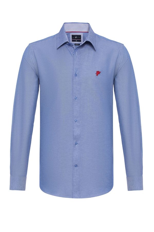 DENIM CULTURE DENIM CULTURE Košulja ' BRADLEY '  plava / crvena