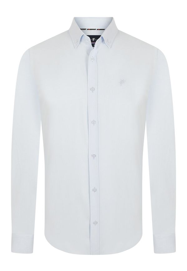 DENIM CULTURE DENIM CULTURE Košulja 'Dylan'  bijela