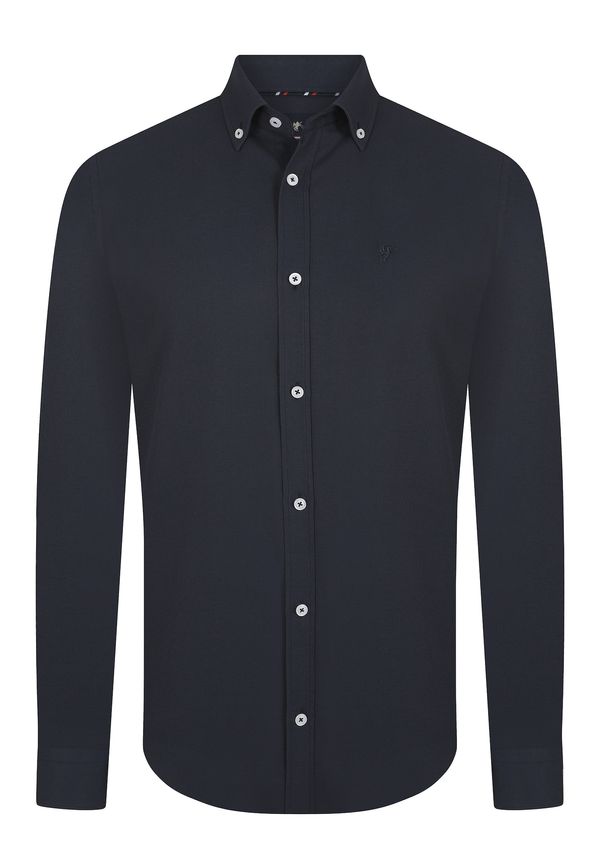 DENIM CULTURE DENIM CULTURE Košulja 'Dylan'  mornarsko plava