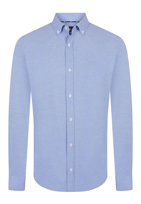 DENIM CULTURE DENIM CULTURE Košulja 'Dylan'  sivkasto plava