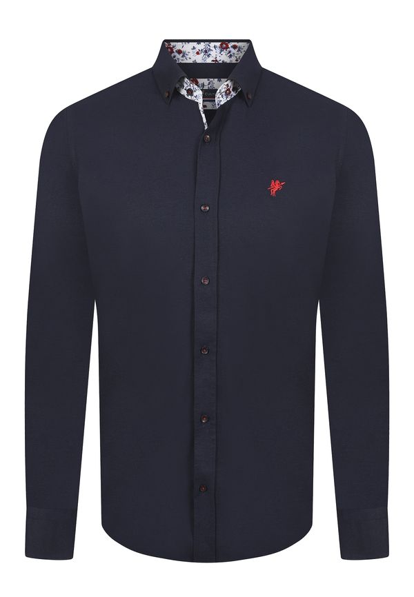 DENIM CULTURE DENIM CULTURE Košulja 'Glenn'  mornarsko plava