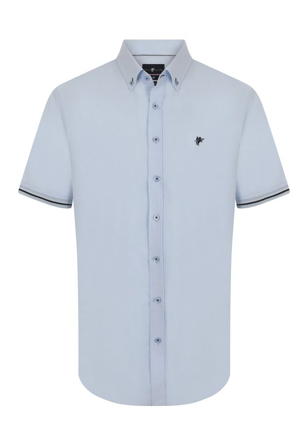 DENIM CULTURE DENIM CULTURE Košulja 'GUIDO'  mornarsko plava / svijetloplava