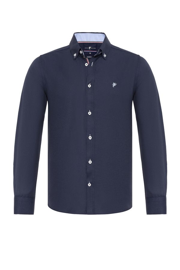 DENIM CULTURE DENIM CULTURE Košulja 'JADON'  morsko plava