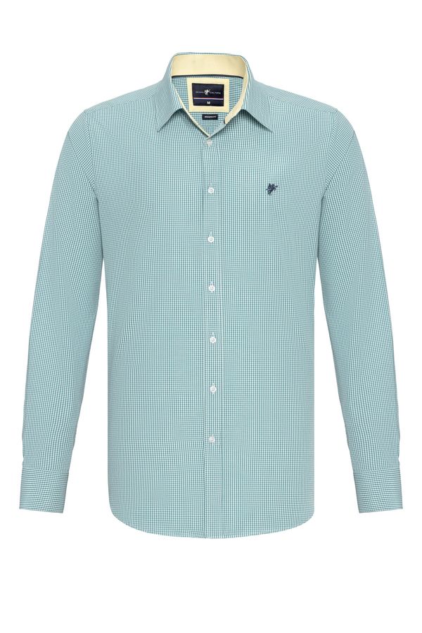 DENIM CULTURE DENIM CULTURE Košulja 'KENDRICK'  tirkiz