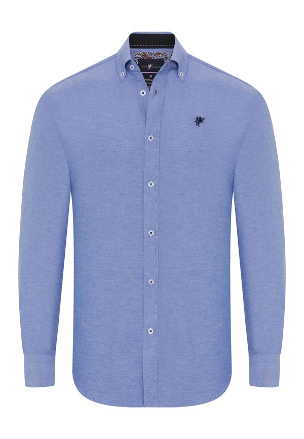 DENIM CULTURE DENIM CULTURE Košulja 'Matthew'  mornarsko plava / nebesko plava