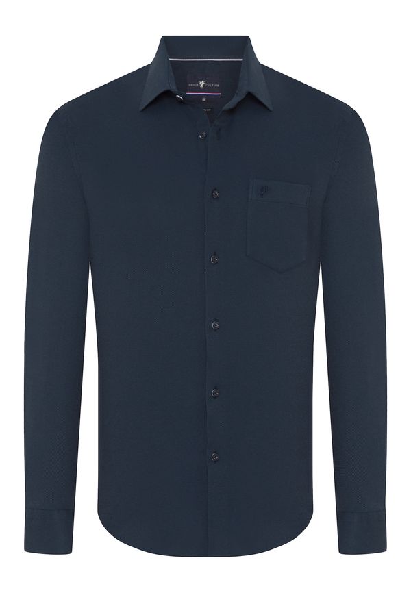 DENIM CULTURE DENIM CULTURE Košulja 'MAXIMILLIAN'  tamno plava