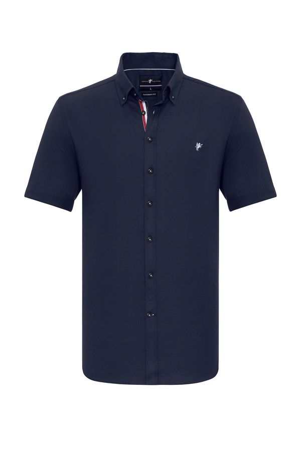 DENIM CULTURE DENIM CULTURE Košulja 'PATRICK'  mornarsko plava