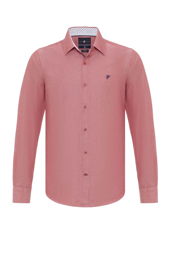 DENIM CULTURE DENIM CULTURE Košulja 'Ruben'  crvena