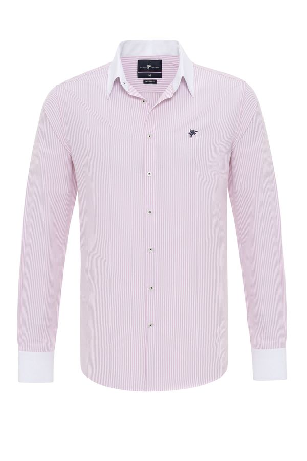 DENIM CULTURE DENIM CULTURE Košulja ' SEPP '  mornarsko plava / roza / bijela