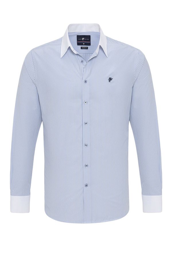 DENIM CULTURE DENIM CULTURE Košulja ' SEPP '  plava / bijela