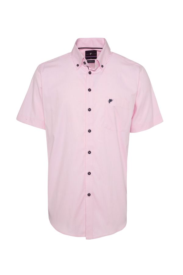 DENIM CULTURE DENIM CULTURE Košulja 'STANLEY'  roza / roza