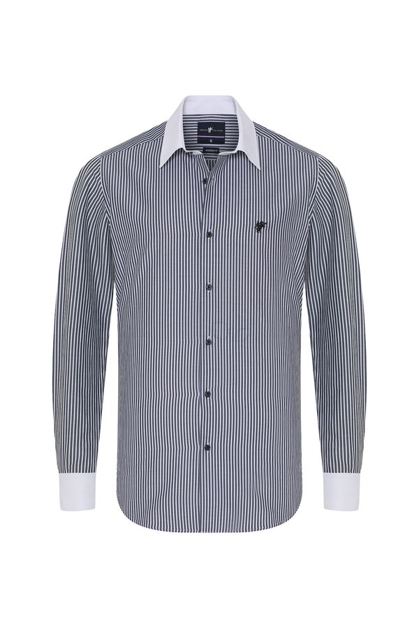 DENIM CULTURE DENIM CULTURE Košulja  tamno plava / bijela