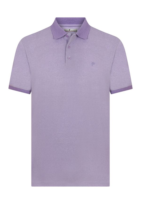 DENIM CULTURE DENIM CULTURE Majica 'CALVIN'  ljubičasta