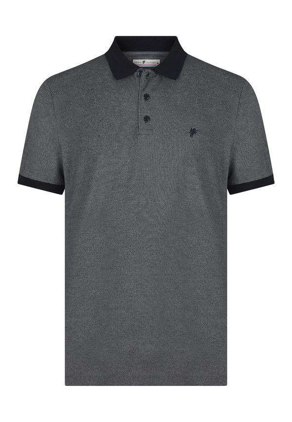 DENIM CULTURE DENIM CULTURE Majica 'CALVIN'  mornarsko plava