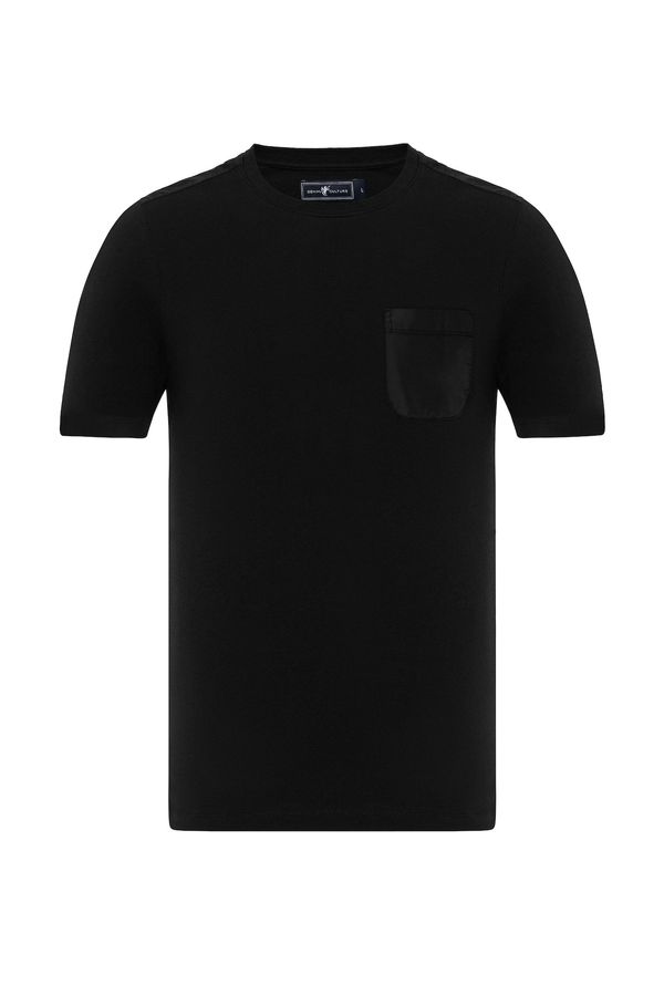 DENIM CULTURE DENIM CULTURE Majica ' DAVE '  crna