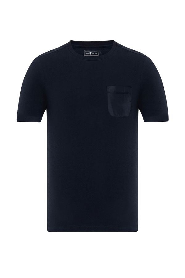 DENIM CULTURE DENIM CULTURE Majica 'Dave'  mornarsko plava