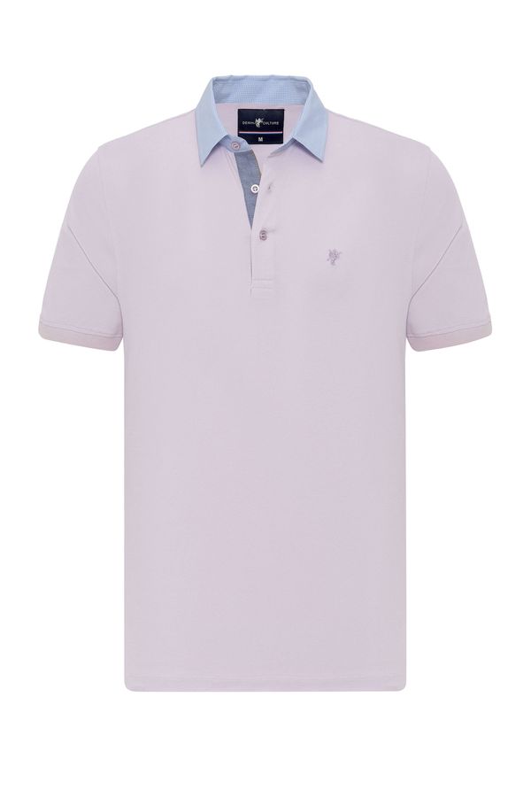 DENIM CULTURE DENIM CULTURE Majica 'HARRY'  svijetloljubičasta