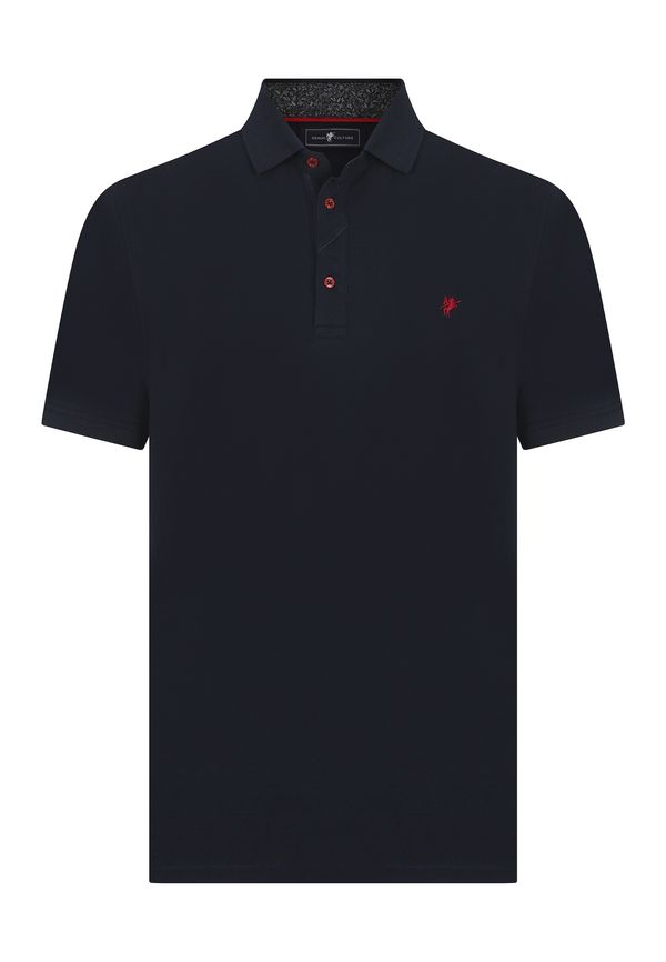 DENIM CULTURE DENIM CULTURE Majica 'Ivan'  mornarsko plava