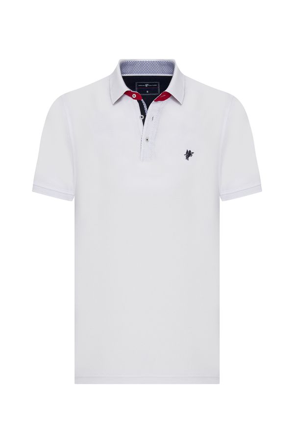 DENIM CULTURE DENIM CULTURE Majica 'JES'  bijela