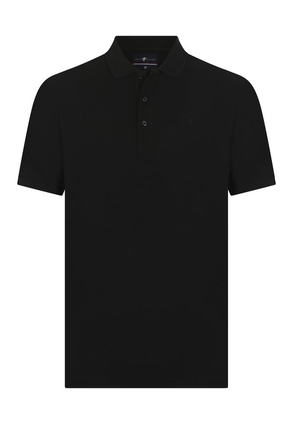 DENIM CULTURE DENIM CULTURE Majica 'JONATHAN'  crna