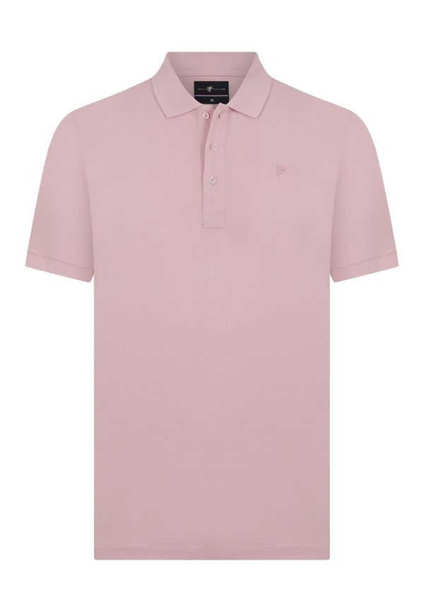 DENIM CULTURE DENIM CULTURE Majica 'JONATHAN'  roza