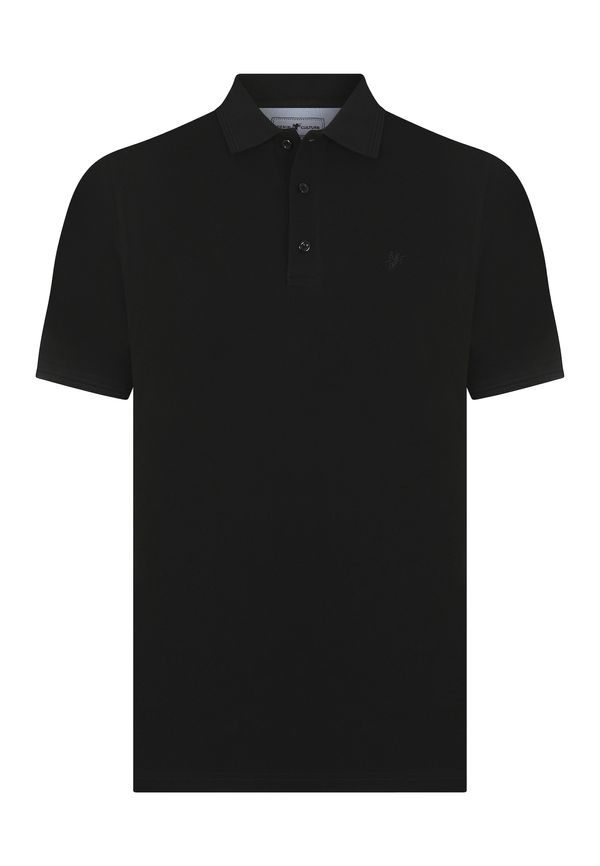 DENIM CULTURE DENIM CULTURE Majica 'Ken'  crna