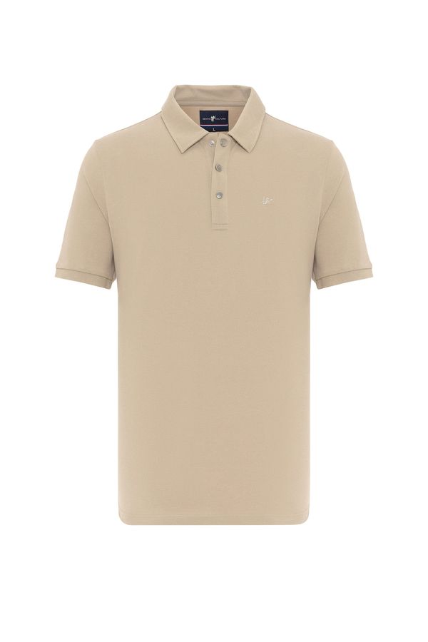 DENIM CULTURE DENIM CULTURE Majica 'KYROS'  bež