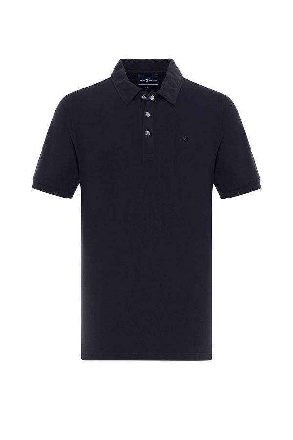 DENIM CULTURE DENIM CULTURE Majica 'KYROS'  noćno plava