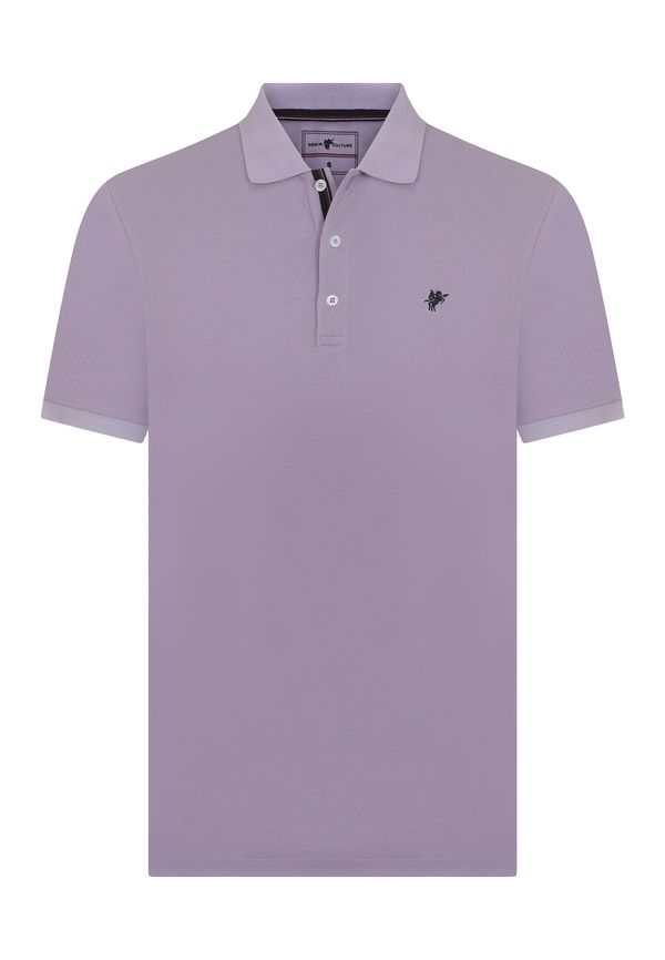 DENIM CULTURE DENIM CULTURE Majica 'LEO'  ljubičasta