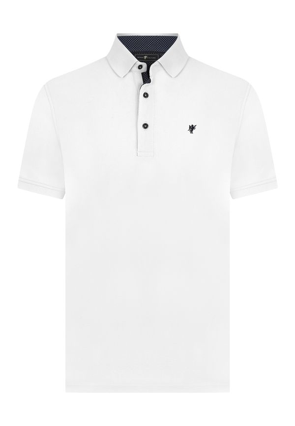 DENIM CULTURE DENIM CULTURE Majica 'MATT'  bijela