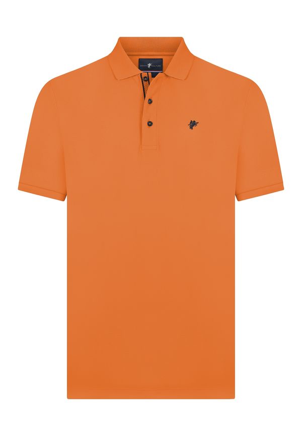 DENIM CULTURE DENIM CULTURE Majica 'OLIVER'  narančasta