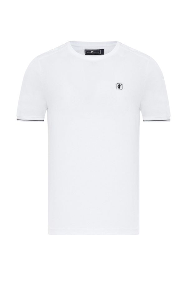 DENIM CULTURE DENIM CULTURE Majica 'Ryan'  bijela