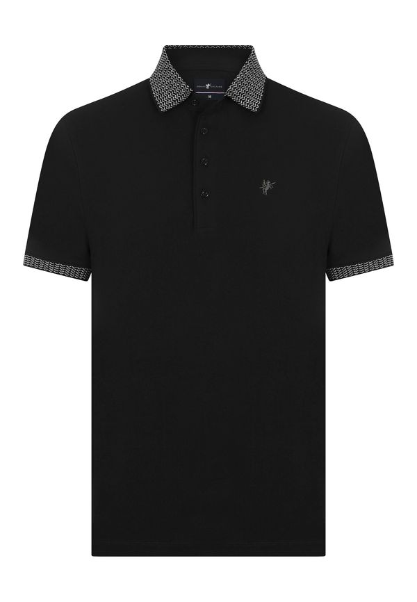 DENIM CULTURE DENIM CULTURE Majica 'SIDNEY'  crna