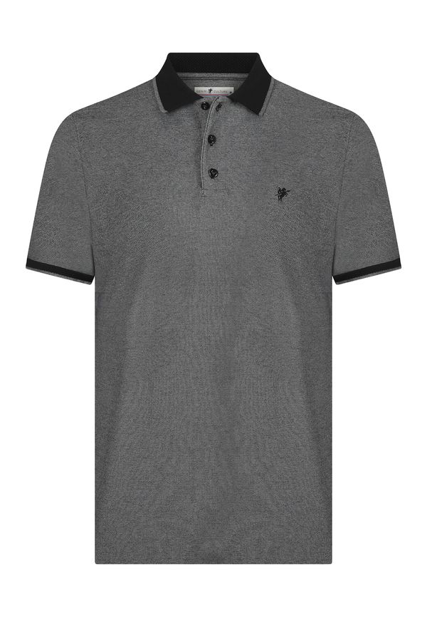 DENIM CULTURE DENIM CULTURE Majica  siva / crna