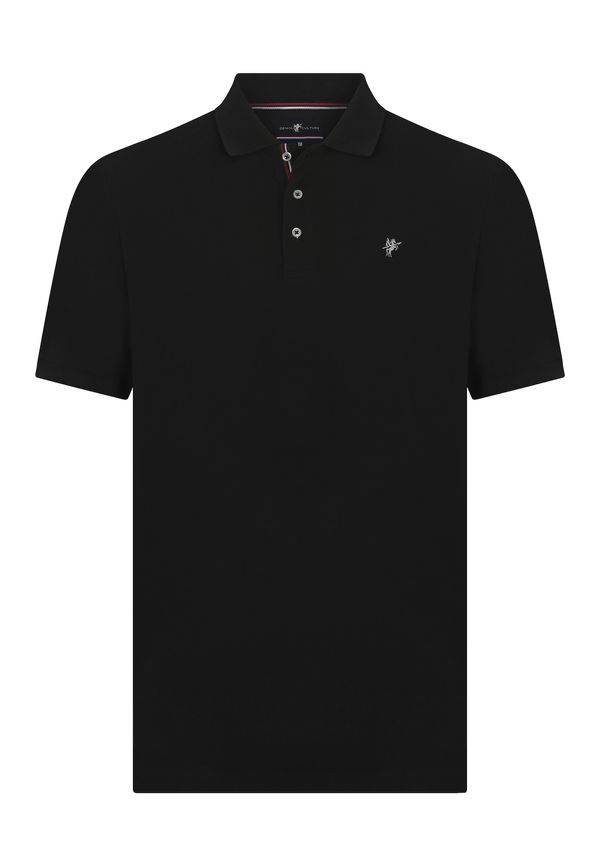 DENIM CULTURE DENIM CULTURE Majica 'TADAS'  crna