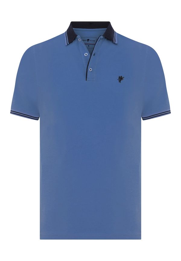 DENIM CULTURE DENIM CULTURE Majica 'ZORAN'  tamno plava