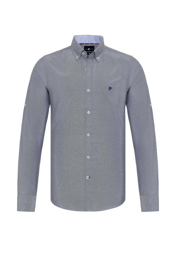 DENIM CULTURE DENIM CULTURE Poslovna košulja 'JONES'  siva