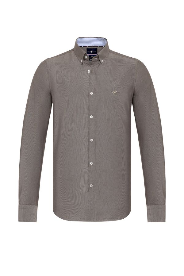 DENIM CULTURE DENIM CULTURE Poslovna košulja  smeđa