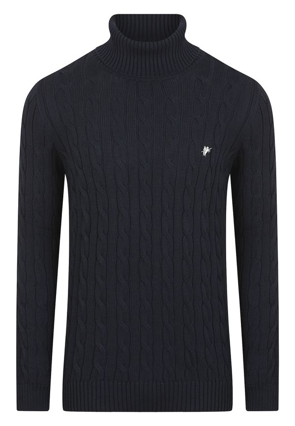 DENIM CULTURE DENIM CULTURE Pulover 'Benoit'  mornarsko plava