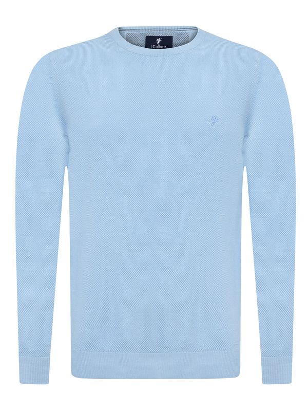 DENIM CULTURE DENIM CULTURE Pulover 'Cleto'  svijetloplava