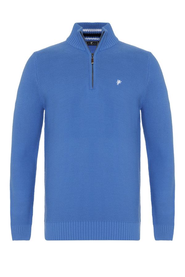 DENIM CULTURE DENIM CULTURE Pulover ' DIEGO '  mornarsko plava