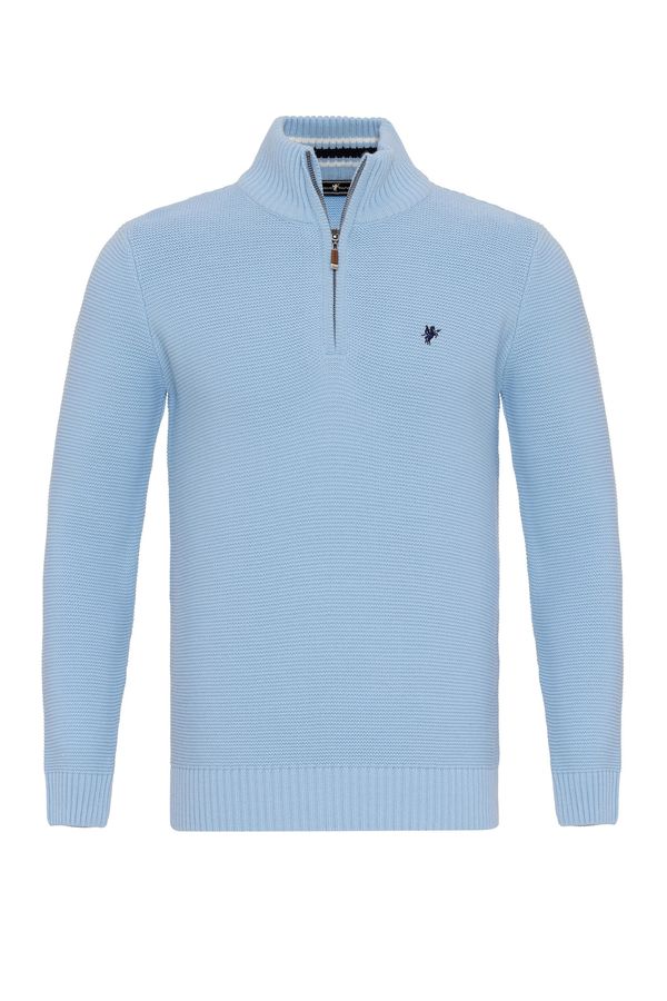 DENIM CULTURE DENIM CULTURE Pulover 'DIEGO'  plava