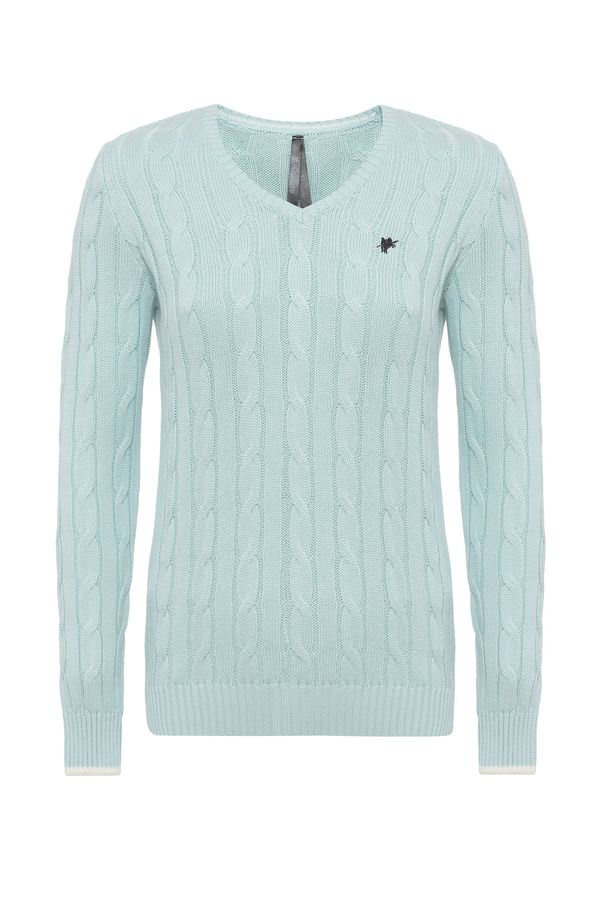 DENIM CULTURE DENIM CULTURE Pulover ' HANNAH '  menta