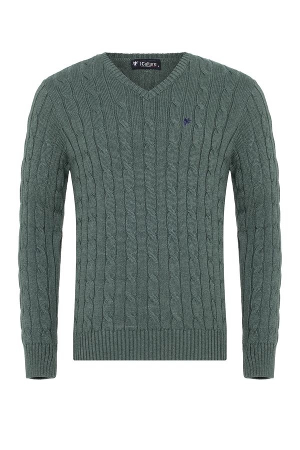 DENIM CULTURE DENIM CULTURE Pulover 'Maurizio'  kaki