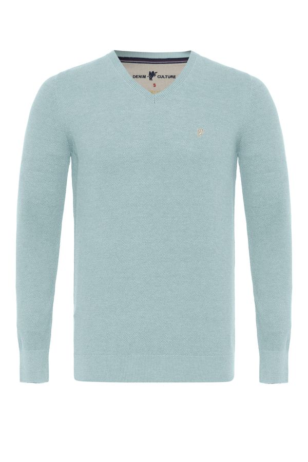 DENIM CULTURE DENIM CULTURE Pulover 'NOVAK'  menta